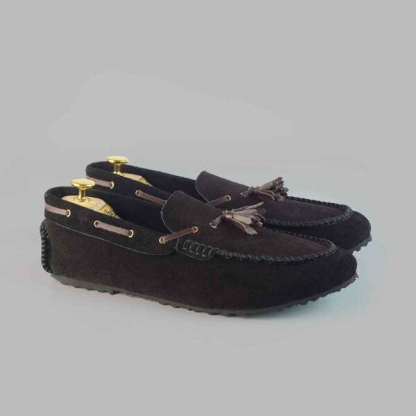 Black Suede Summer Loafer