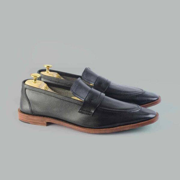 Pebble Grain Penny Loafer